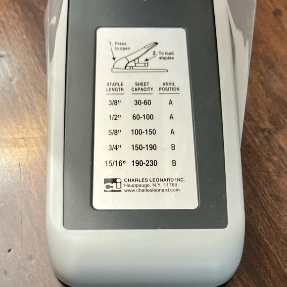 Swingline Extra Heavy Duty Stapler Brand New in Box 230 Papers Gray Teacher - Picture 3 of 6